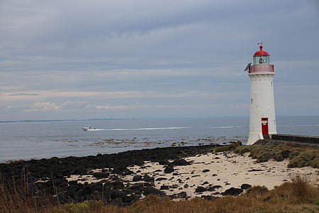 lighthouse, ocean road, australia, travel, coastline