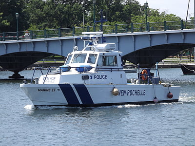 boat, ship, water, police, police boat, patrol boat, law