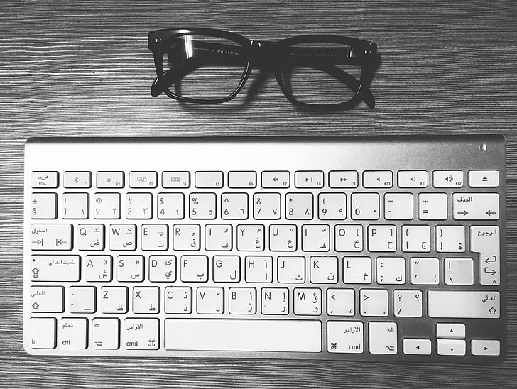 briller, Mac, manipulation, teknologi, trådløs teknologi, kommunikation, laptop