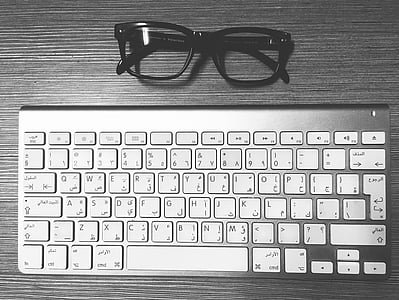 glasses, mac, manipulation, technology, wireless technology, communication, laptop
