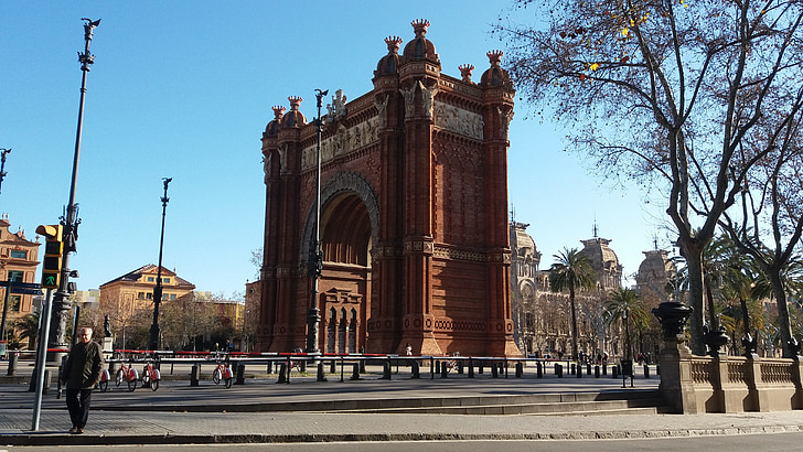 arcodetriunfo, Barcelona, cestovní ruch