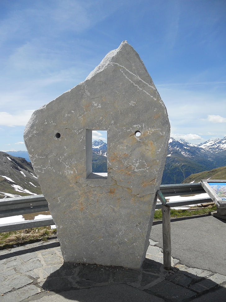 grossglockner, sculpture, austria, mountain