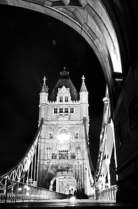stolp, most, Tower bridge, London, Anglija, Velika Britanija, reka Temza