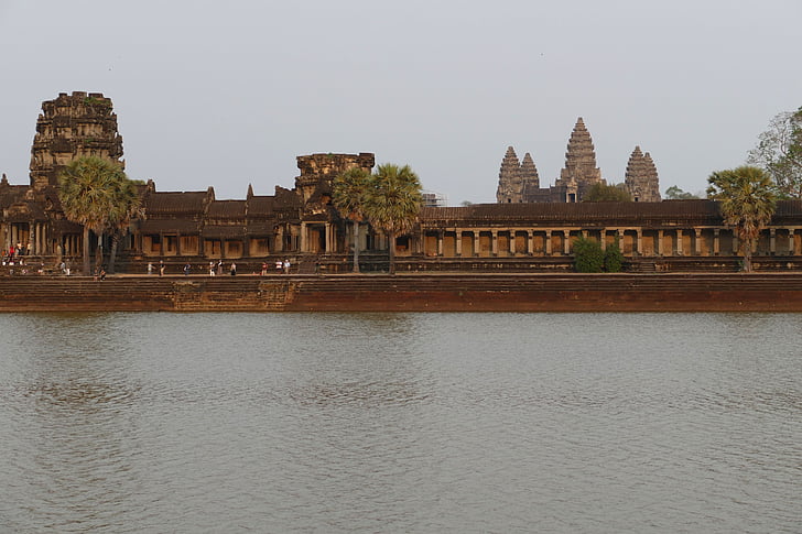 Angkor, Angkor wat, Camboja, Templo de, Ásia, complexo de templos, Historicamente