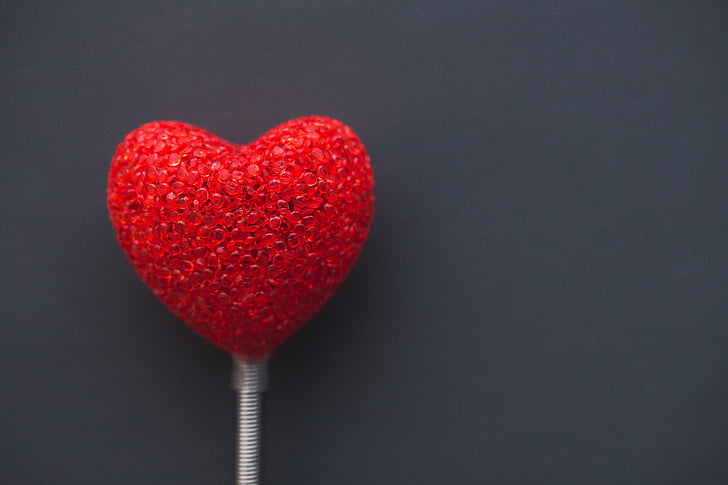 l'amor, cor, Sant Valentí, dia de Sant Valentí, vermell, forma del cor, dia de Sant Valentí - vacances