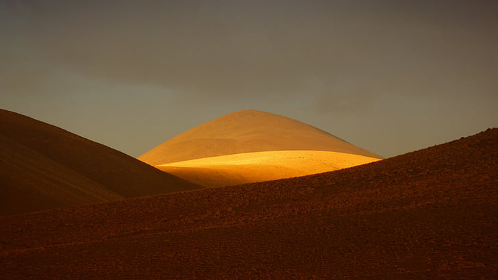 Hill, cảnh quan, núi, Thiên nhiên, sa mạc, cồn cát, Cát