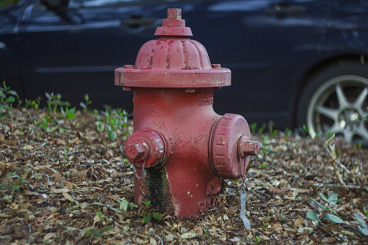požární hydrant, hydrantu, červená, bezpečnost, nouzové, oheň, voda