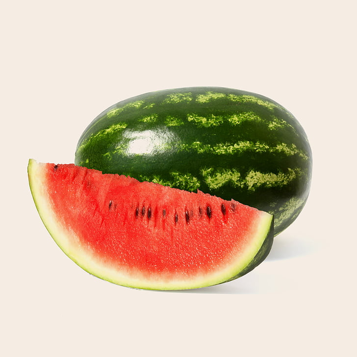 semangka, buah, Kesehatan, Makanan, matang, kesegaran, Slice