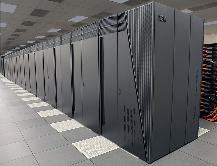supercomputer, mainframe, Mira, petascale, IBM, blå gen, q-systemet