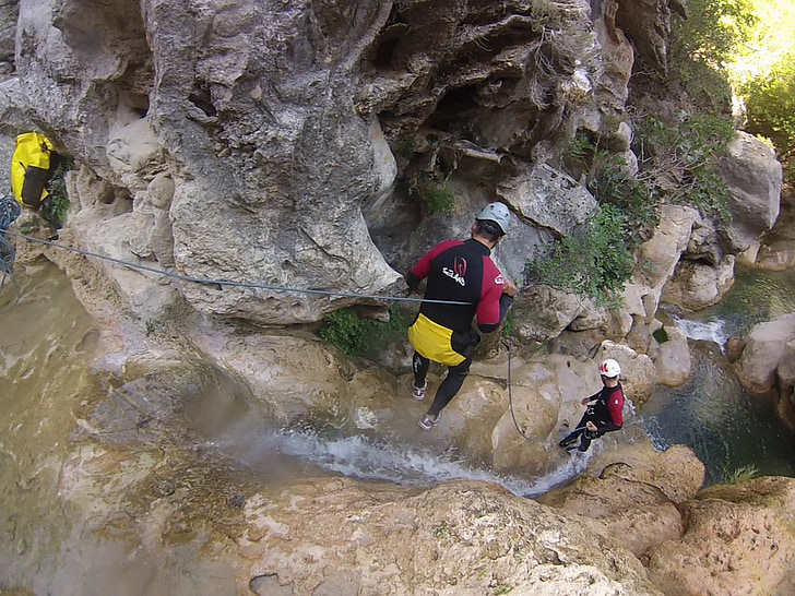sport, eau, canyoning, Cazorla
