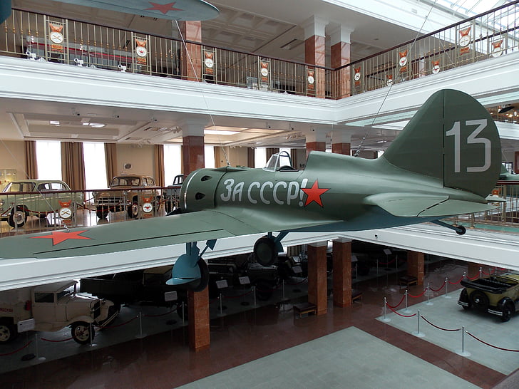 Museu, avião, lutador, consoles de aviação, cccp