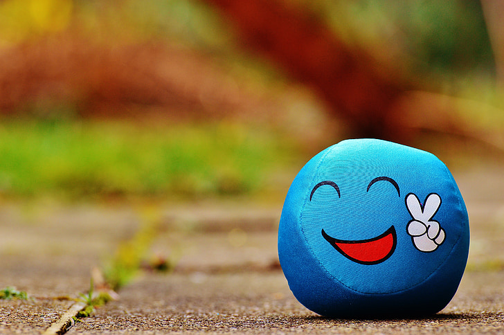 smiley, cool, peace, funny, blue, sweet, cute