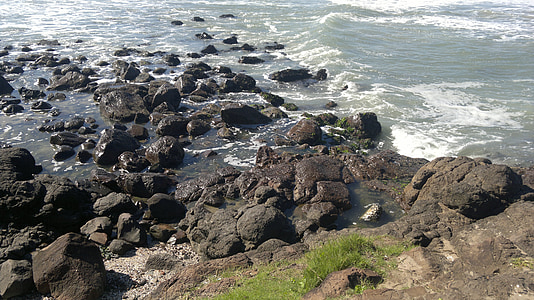 岩石, 水, mar, 自然, 咸水, 海洋, 景观