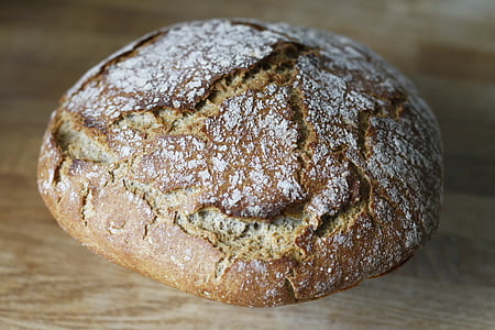 小麦粉, ライ麦, パン, ホームが作った, キッチン, スペルト小麦, 自家製のパン