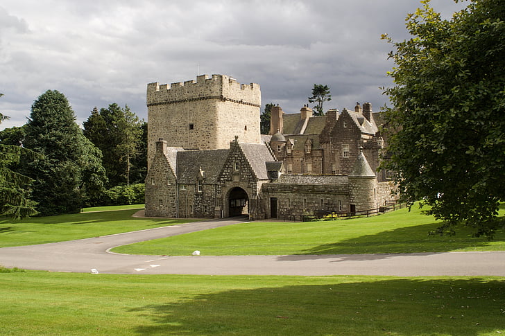 Drum castle, Castle, Aberdeenshire, Skotlandia, abad pertengahan, secara historis