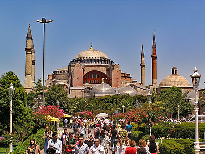 Hagia sophia, Istanbul, Tyrkia, kirke, moskeen, Museum, steder av interesse