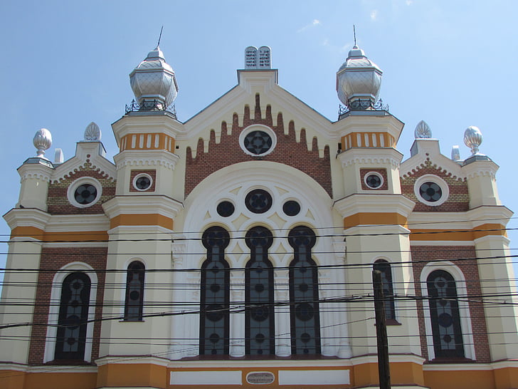sinagoga, pareizticīgie, Oradea, Crisana, Transilvānijā
