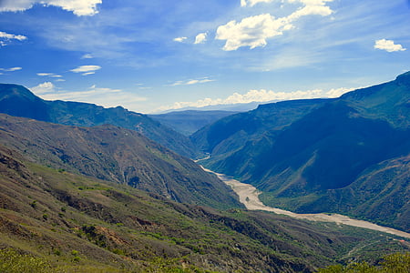 Rzeka, Kanion, sceniczny, Natura, wody, podróży, krajobraz