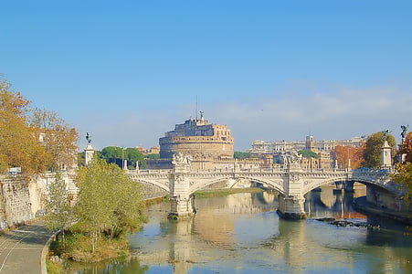 Rom, Italien, resor, landskap, arkitektur, berömda place, floden