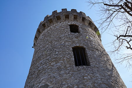 Castillo, Torre, Tuttlingen, Castillo de los caballeros, edad media, ruina, pared