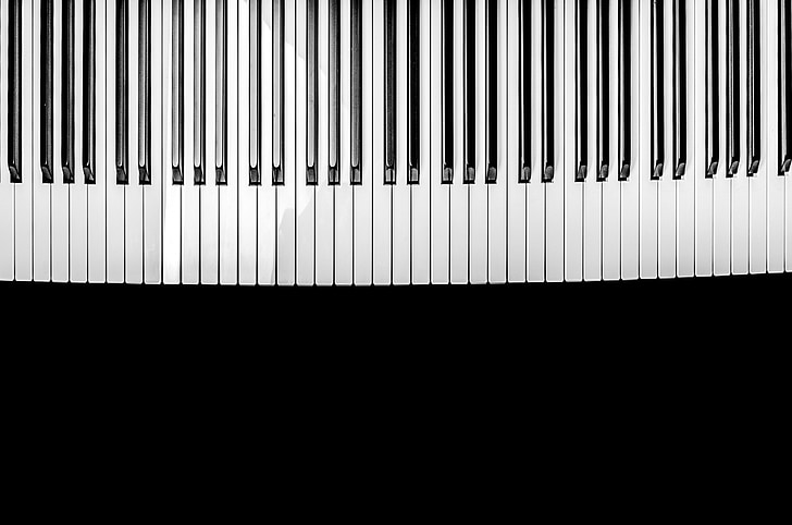 Piani, klavír klávesy, Klasická, koncert, nástroj, Jazz, klávesnica