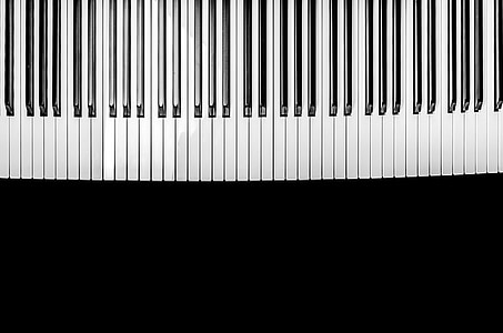 Piani, teclas del piano, clásico, Concierto, instrumento, Jazz, teclado