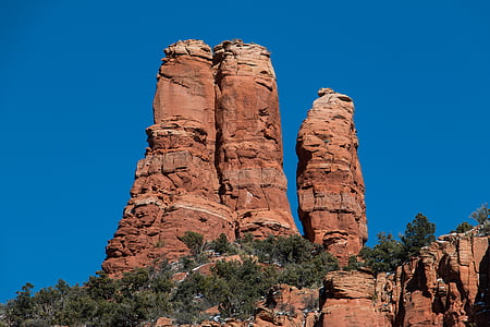 Sedona, Cliff, Arizona, natuur, landschap, landschap, geologie