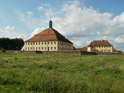 Castillo, Palacio, Kislau, edificio, Europa, arquitectura, antiguo