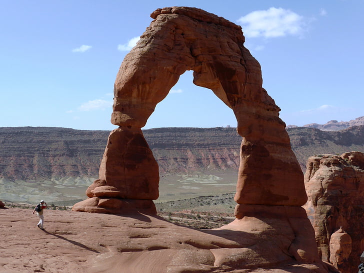 känsliga arch, Utah, Holiday, nationalparken, Amerika, öken, naturen