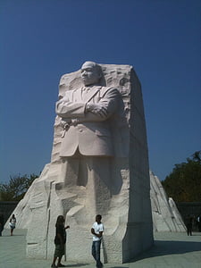 Statue, Martin Luther king Memorial, Washington