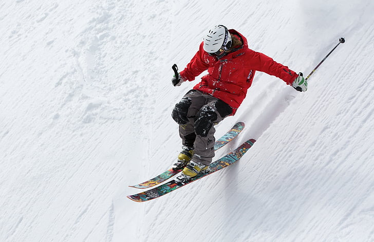 rytter, skiløb, Ski, Sport, Alpine, sne, vinter