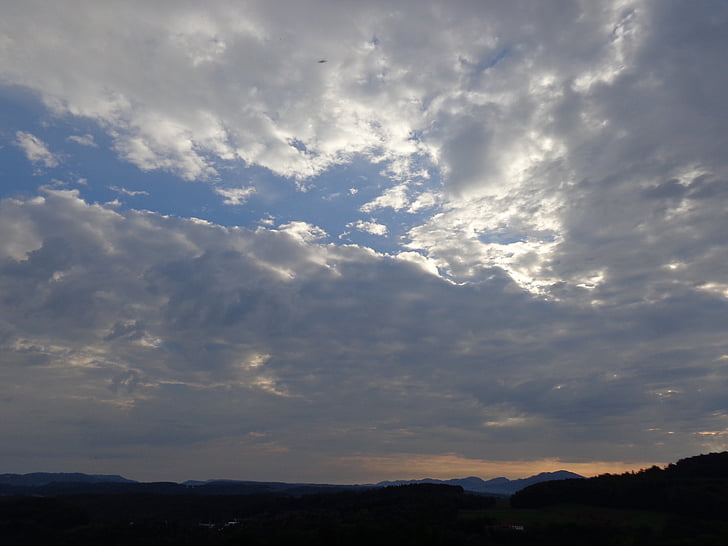 langit, awan, suasana hati