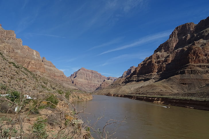 Lielais kanjons, upes, Colorado, kanjona, klints, skats, tūrisms