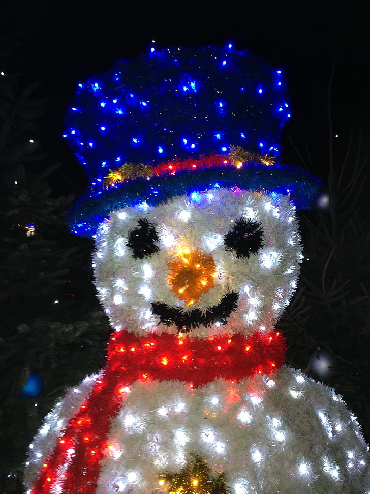 christmas, snowman, decoration
