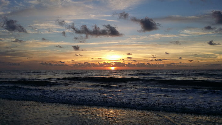 île d’Amelia, Floride, lever du soleil
