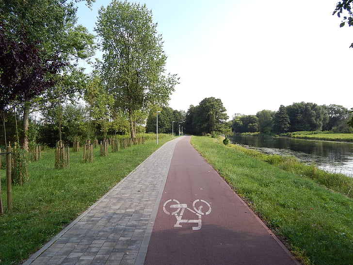 cycle route, cycling road, way, alley
