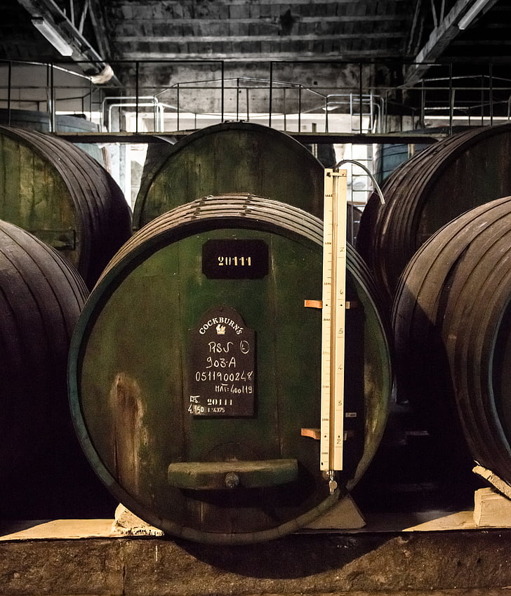 wine, wine barrel, port wine, cellar, dark, wooden barrels, wine storage