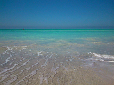 Mar, blau, platja, vacances, cel, Costa, Itàlia