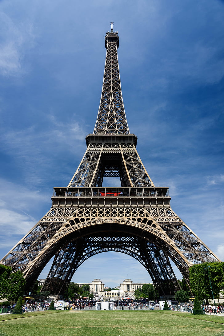 het platform, gebouw, kapitaal, stad, bouw, Eiffeltoren, beroemde