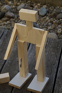 robot, Laki-laki, kayu bekerja, Hobi, buatan sendiri, dibangun, mengutak-atik