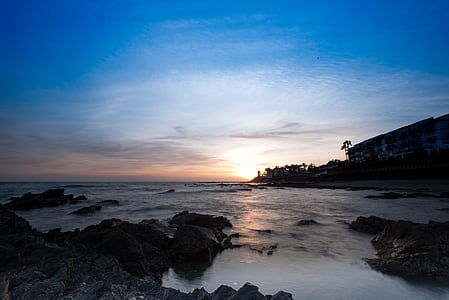 Sunset, Beach hype, Mijas costa, Malaga, Andaluusia, Costa del sol, Calahonda