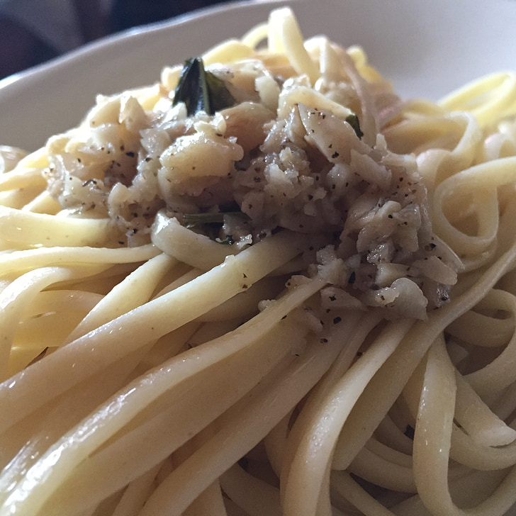 pasta, hvidløg, spaghetti, mad, italiensk, basilikum, sund