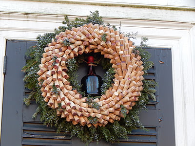 decoracions nadalenques, natura, Williamsburg, decoració, verds, vacances, casa