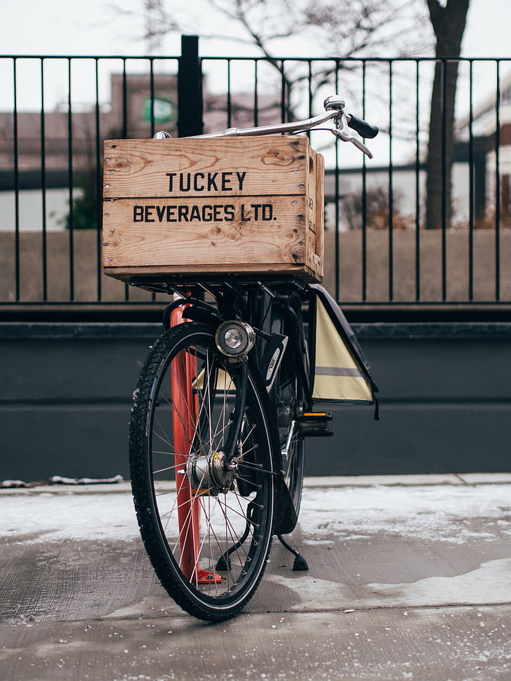 dviratis, dviratis, dėžutė, dėžė, ciklas, dviračių sportas, tvora