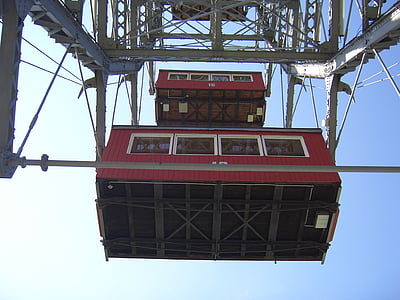 Vienna, funfair, Prater, vui vẻ park, lãng mạn, vui vẻ, Ferris wheel