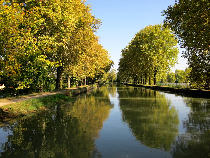 Canal de garonne, Francie, kanál