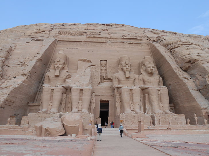 Egyiptom, műemlék, hatalmas