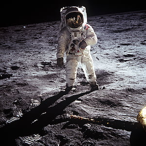 Mėnulio nusileidimo, apolonas 11, NASA, populiarumas Aldrinas, 1969, astronautas, vietos