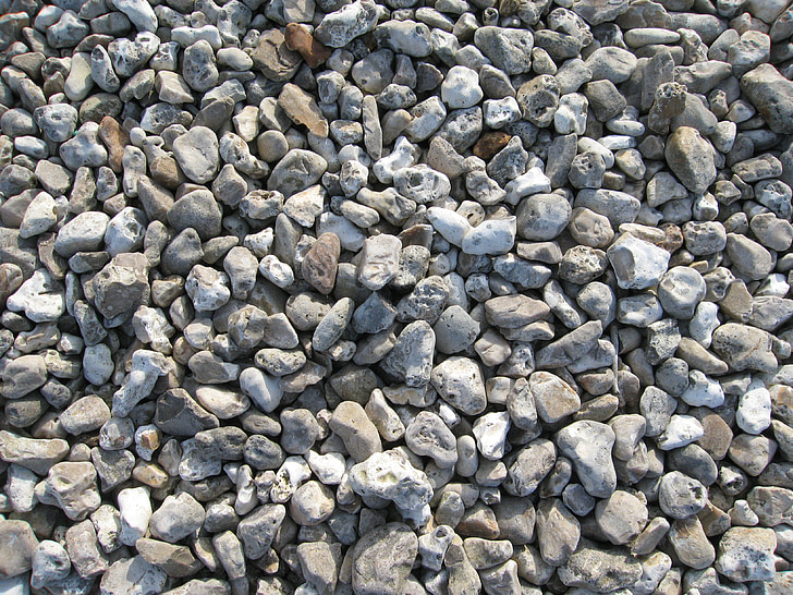 kerikil, batu, tekstur, Pantai, berkerikil, Pantai, batu