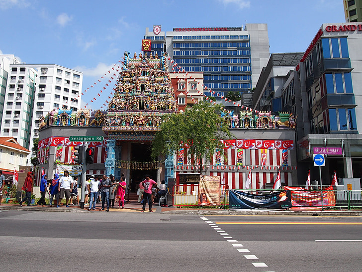 Singapur, hindú, Templo de